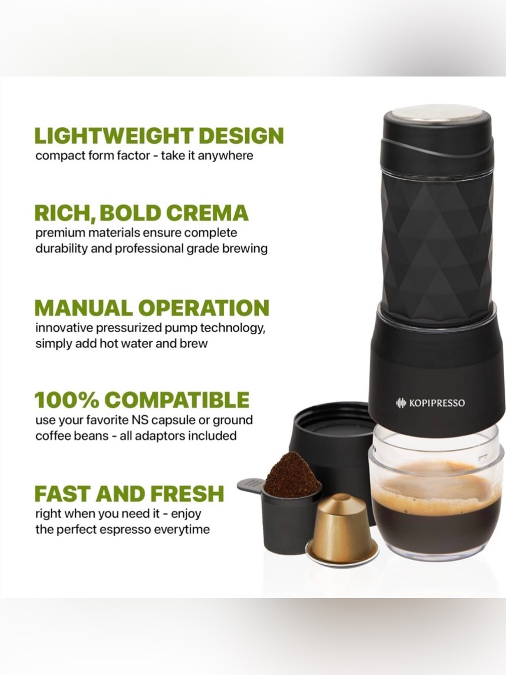 Portable Espresso Maker